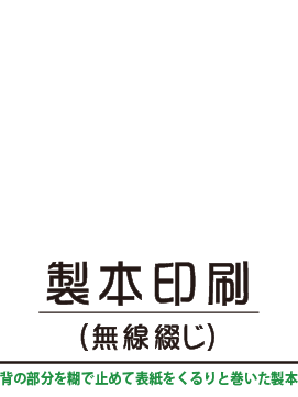 jump to 製本加工（無線綴じ）